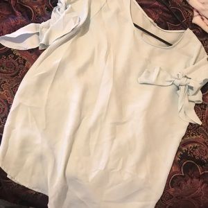 Les amis small light blue shirt